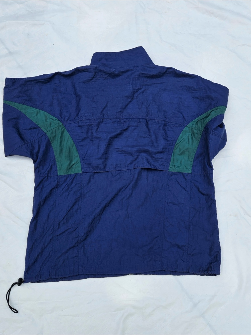 VINTAGE Asics Zip-Up Windbreaker Jacket - Picture 9 of 16